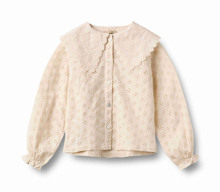 Wheat Flora Shirt - Almond Peach