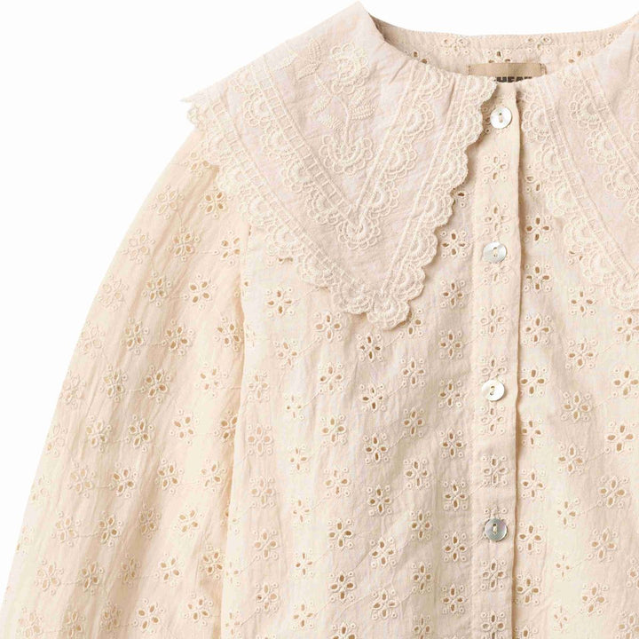 Wheat Flora Shirt - Almond Peach
