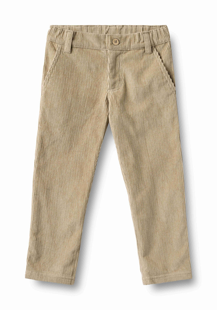 Wheat Corduroy Trousers Hugo - Gravel