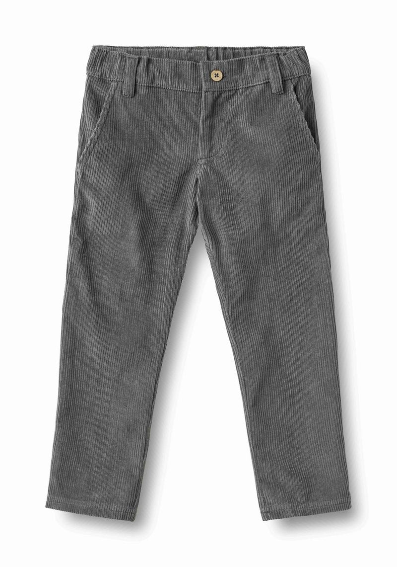 Wheat Corduroy Trousers Hugo - Dark Charcoal