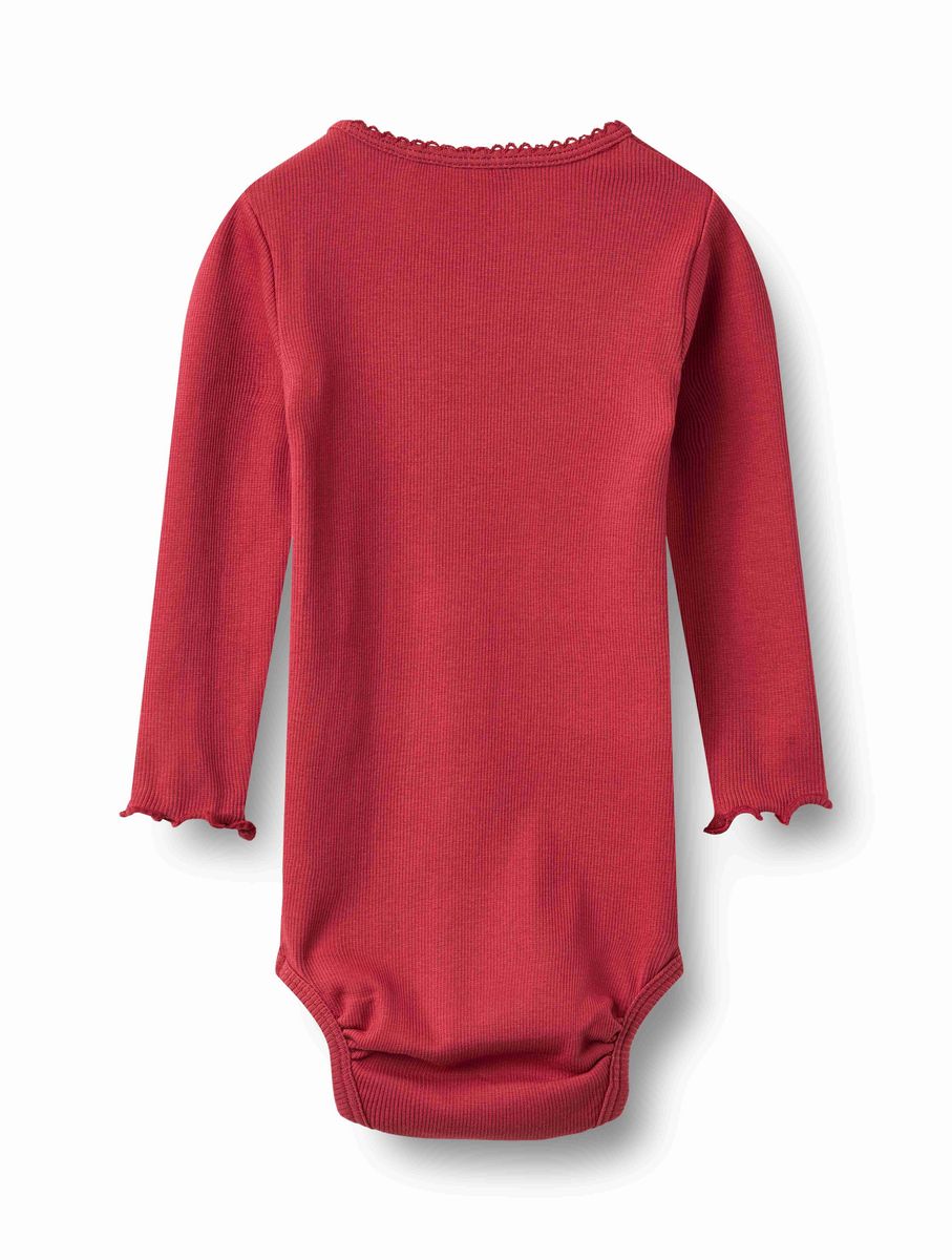 Wheat Regitze Bodysuit - Red Cherry