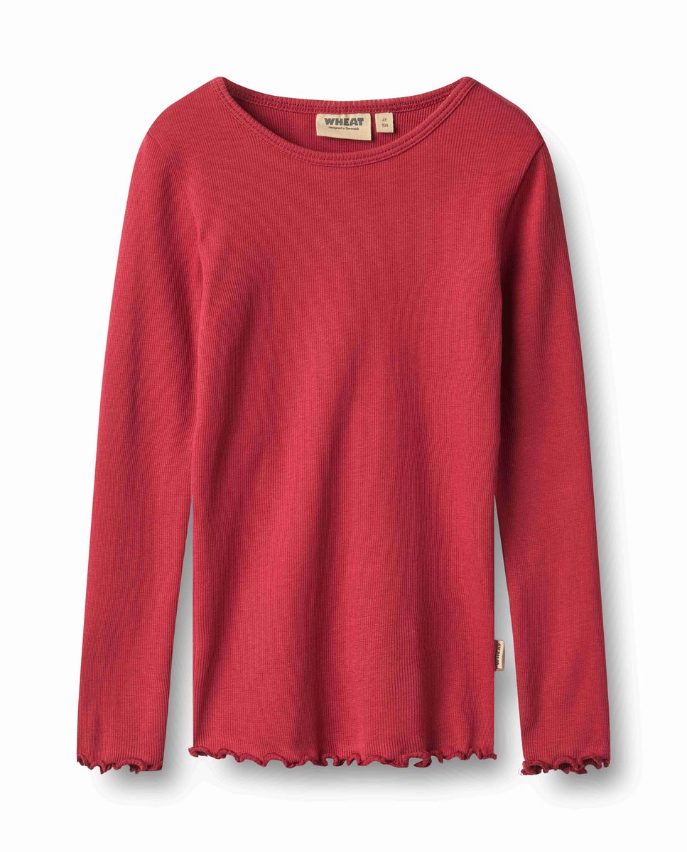 Wheat Ida Shirt - Red Cherry