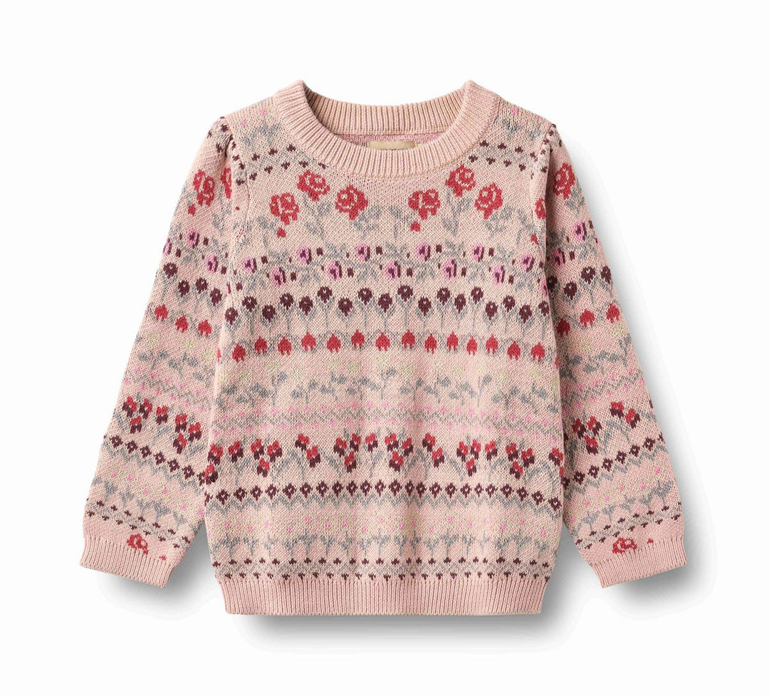 Wheat Mikmak Pullover Sweater - Dim Rose