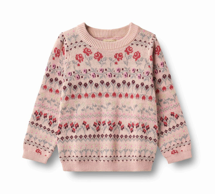 Wheat Mikmak Pullover Sweater - Dim Rose