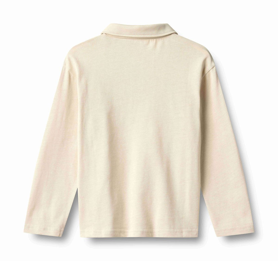 Wheat Polo Shirt Yves - Off White