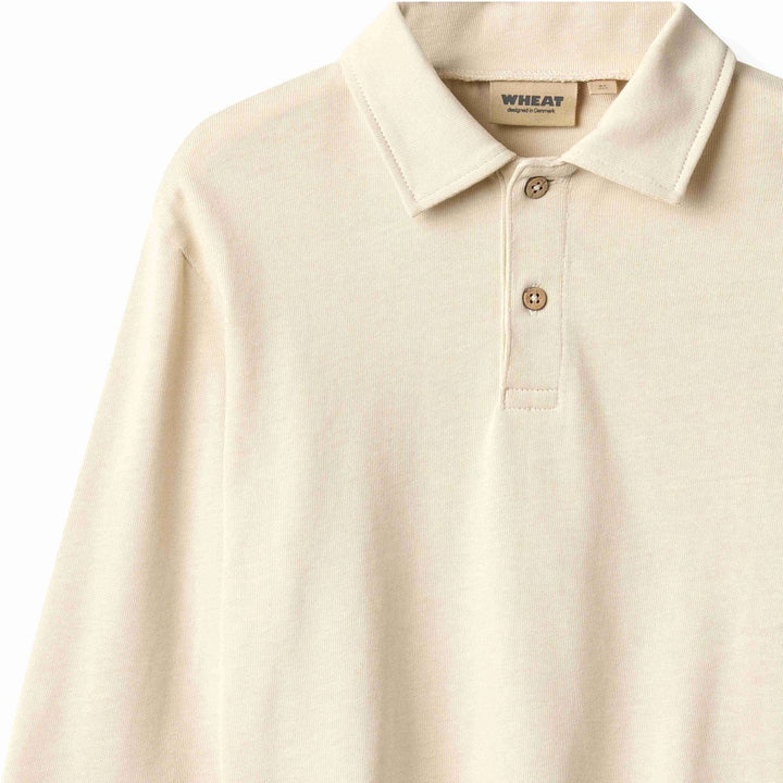 Wheat Polo Shirt Yves - Off White