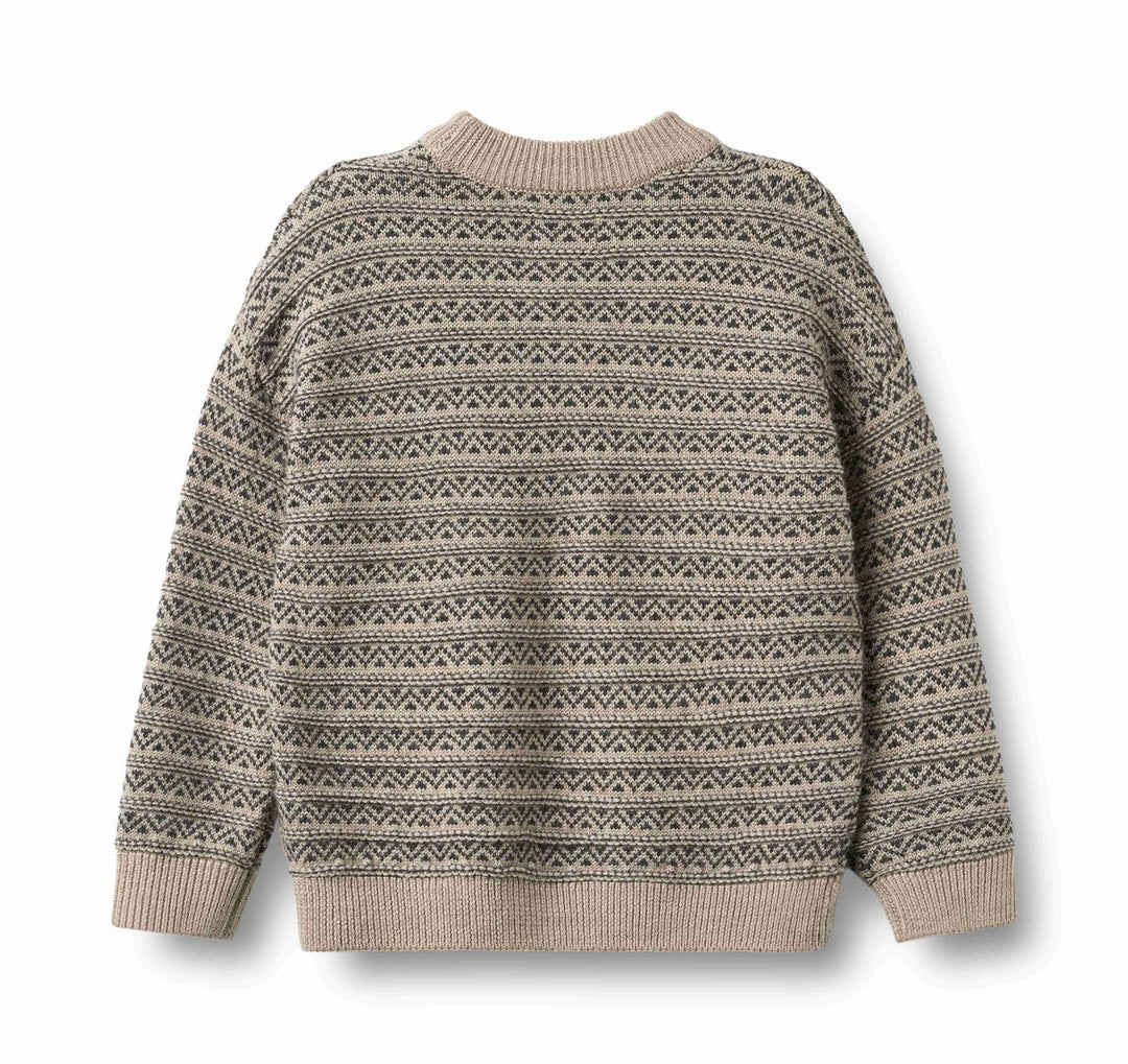Wheat Jacquard Pullover Jens
