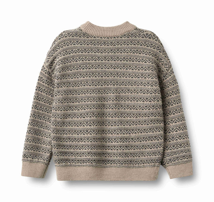 Wheat Jacquard Pullover Jens