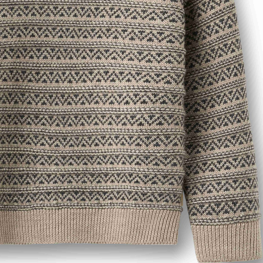 Wheat Jacquard Pullover Jens