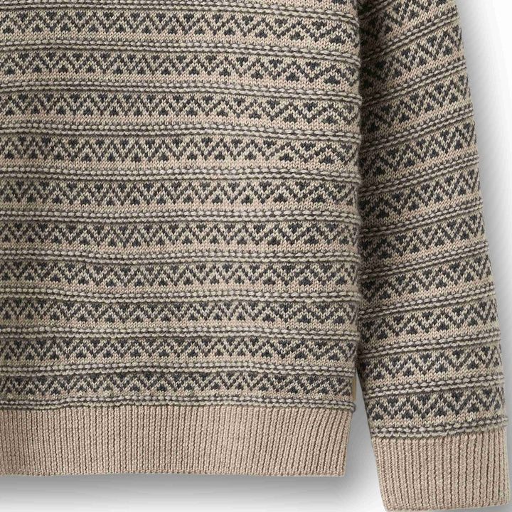 Wheat Jacquard Pullover Jens