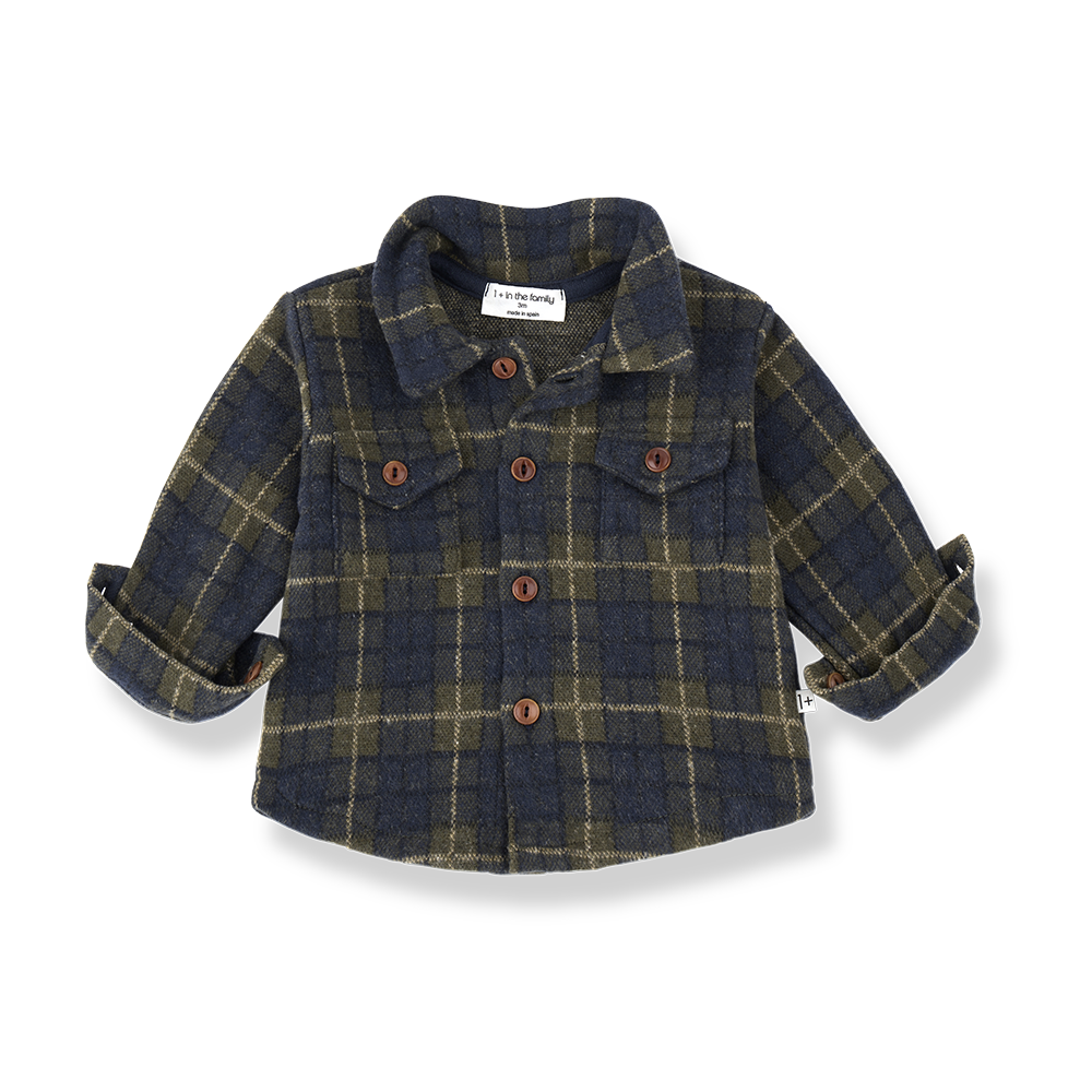 1+ In The Family Atlin Shirt - Blue