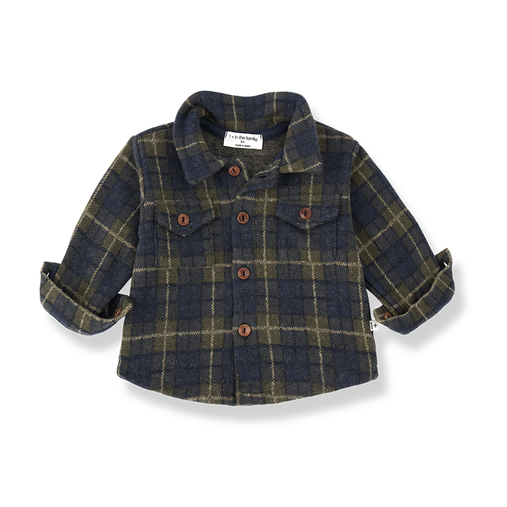 1+ In The Family Atlin Shirt - Blue