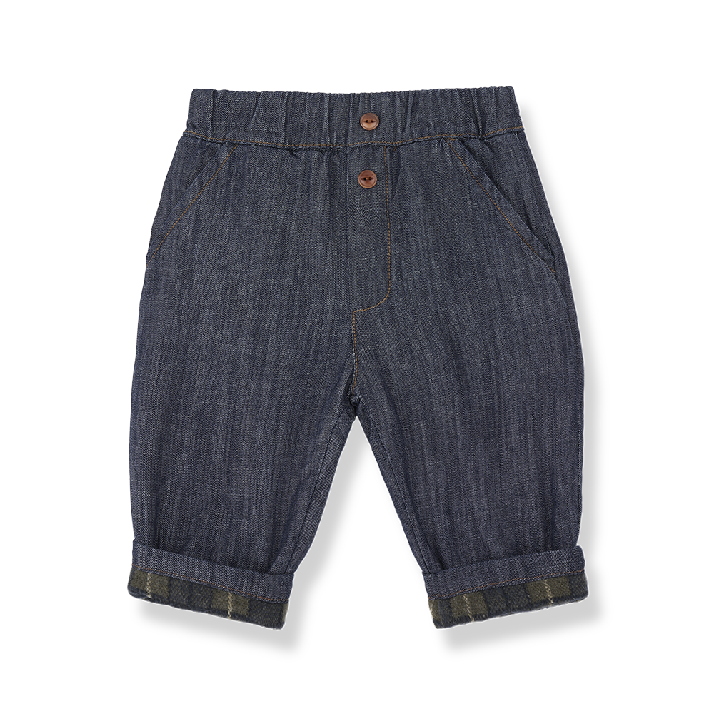 1+ In The Family Huron Lined Pants - Denim