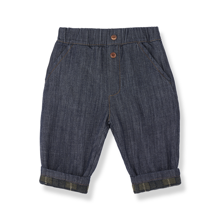 1+ In The Family Huron Lined Pants - Denim