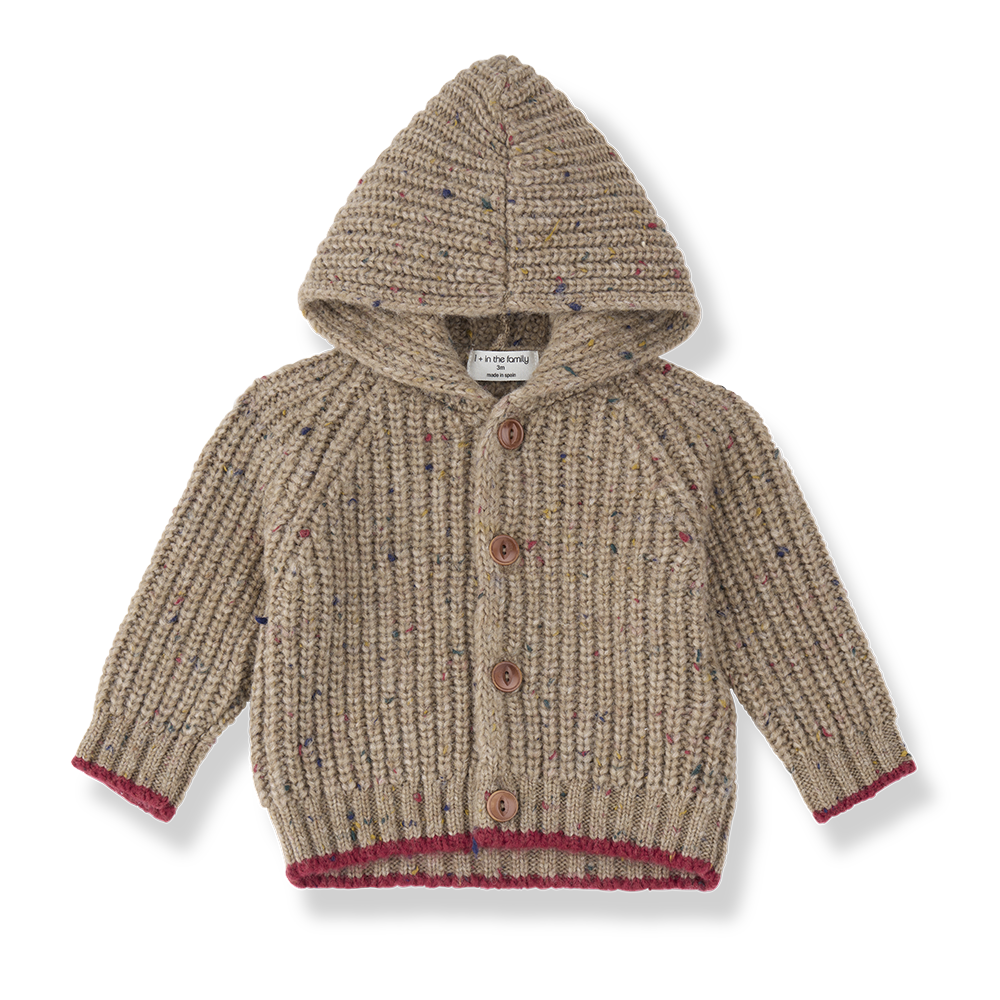 1+ In The Family Kelowna Hooded Cardigan - Canapa