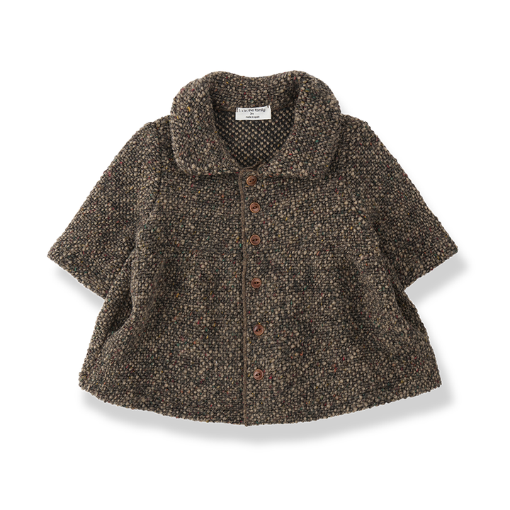 1+ In The Family Lerici Coat - Dark Taupe