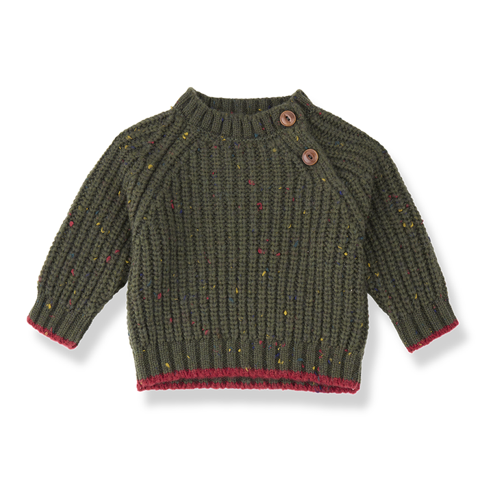 1+ In The Family Maligne Sweater - Khaki