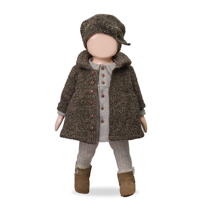 1+ In The Family Lerici Coat - Dark Taupe
