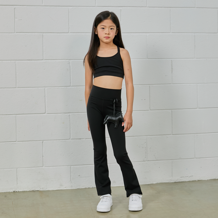Parfum De Fit Warm Parfum Flare Leggings - Black