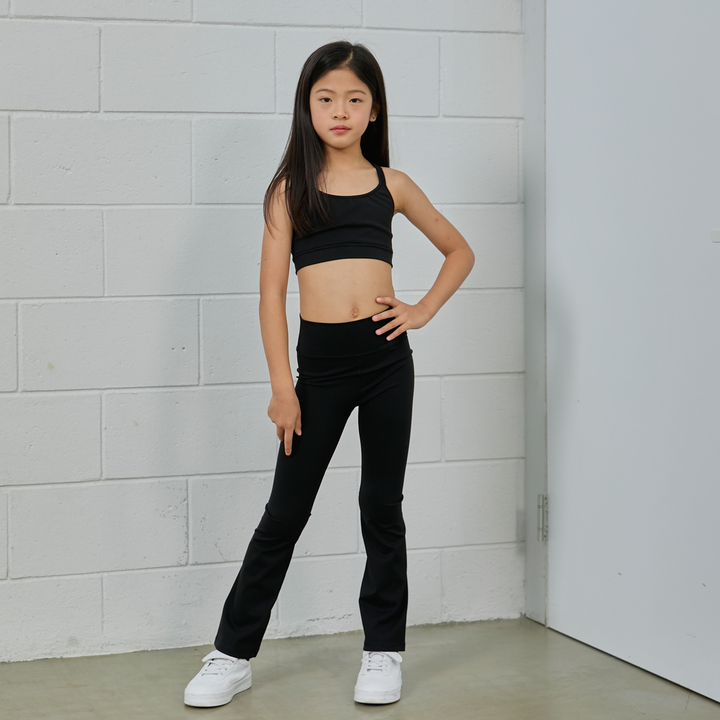 Parfum De Fit Warm Parfum Flare Leggings - Black