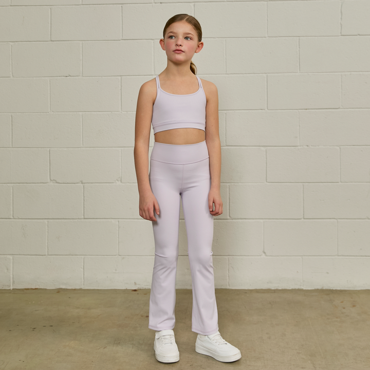Parfum De Fit Essence Flare Leggins - Soft Lilac