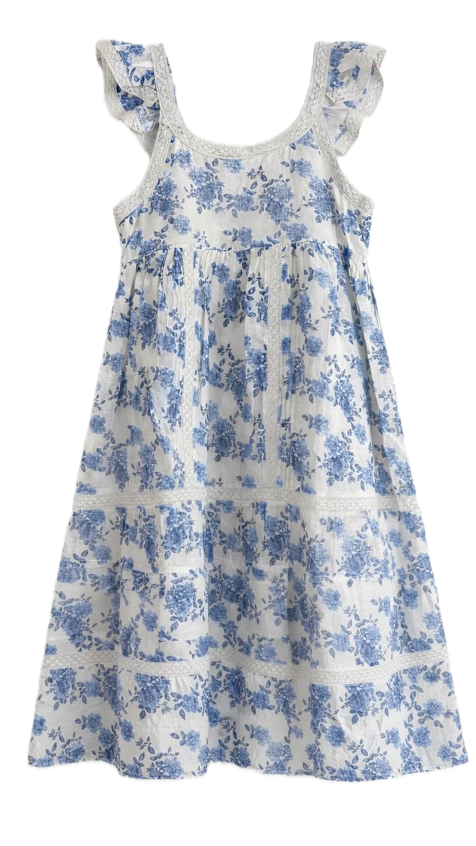 Summer Loving Claret Dress - Blue Reverie