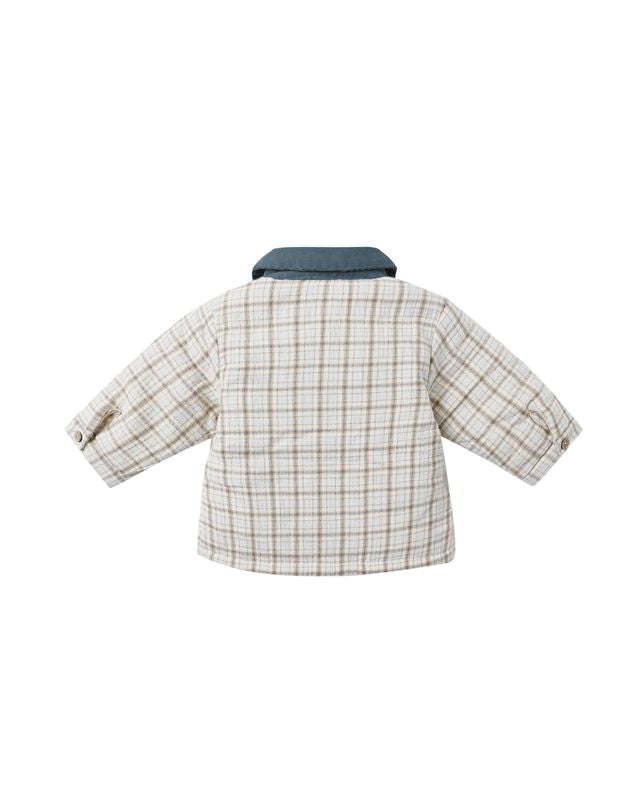 Quincy Mae Ford Jacket - Blue Plaid