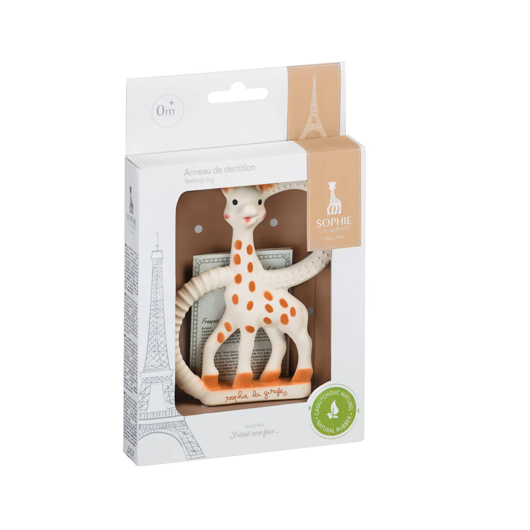 Sophie La Girafe Teething Ring (white box)