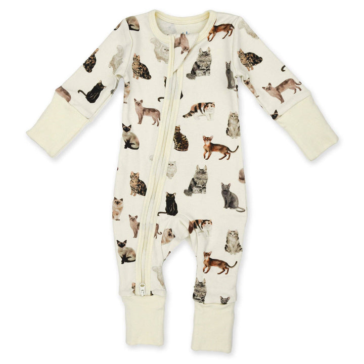 Earthy Organic Cotton Baby Pajamas - Felix