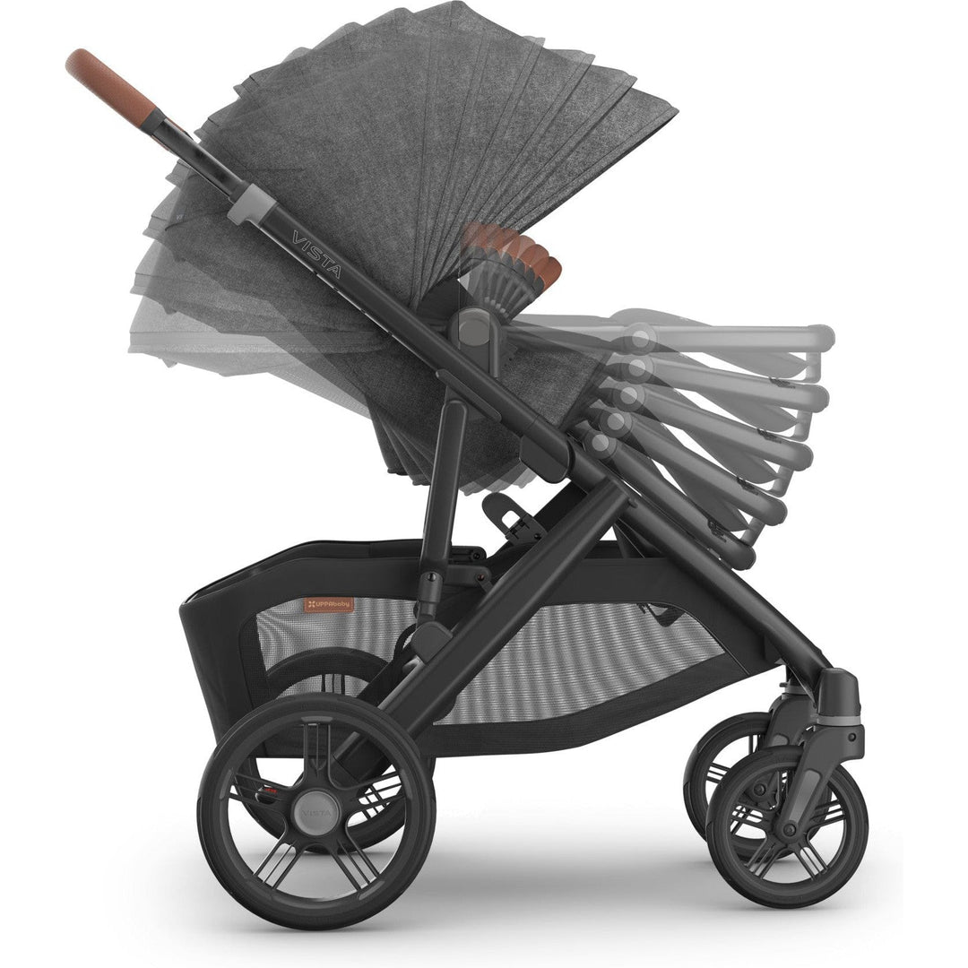 uppababy white stroller UPPAbaby Vista V3 Stroller – Hopscotch Kids