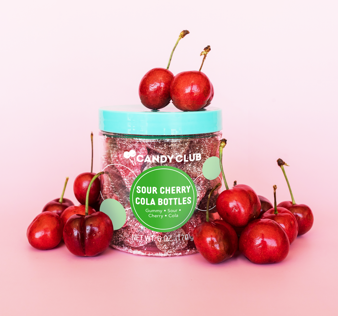 Candy Club Sour Cherry Cola Bottles