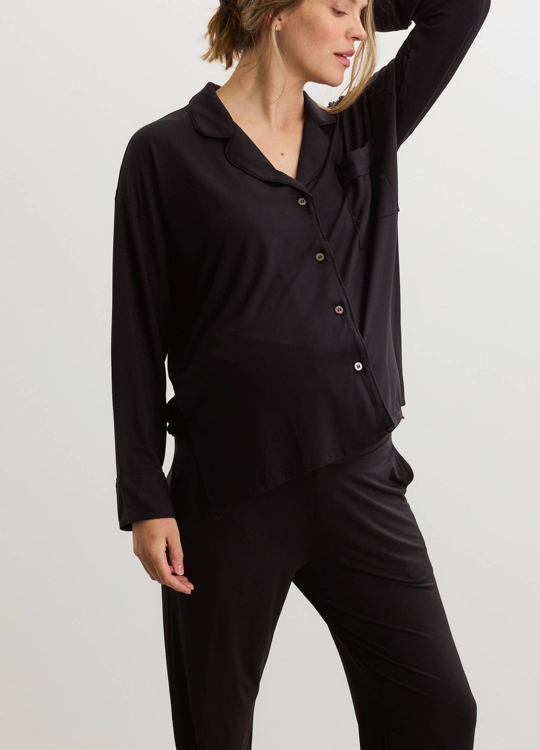 Hatch Collection Ultra Soft Maternity Jersey PJ Set
