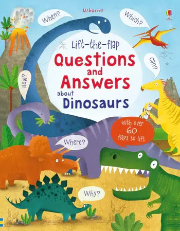 Usborne Lift-the-flap Questions and Answers about Dinosaurs