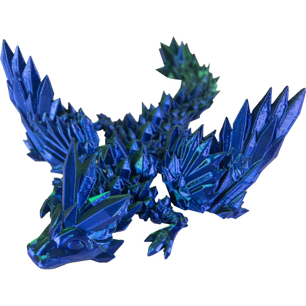 Kheops International Mini Crystal Winged Dragon - Assorted Colors