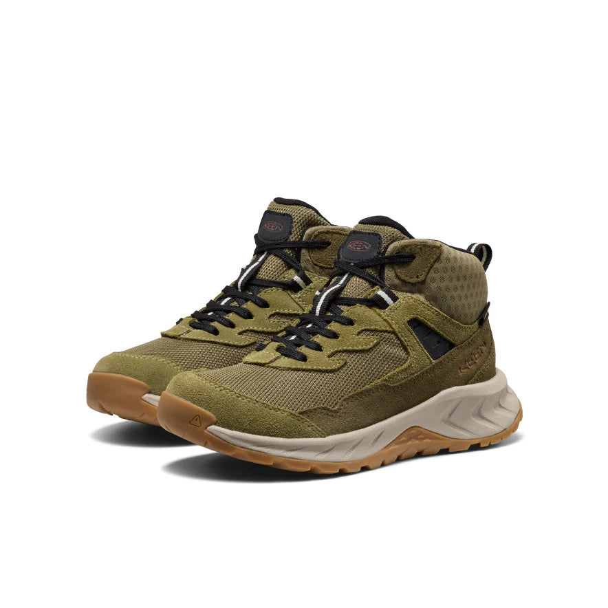 Keen Hightrail Waterproof Hiking Boot - Dark Olive/Martini Olive