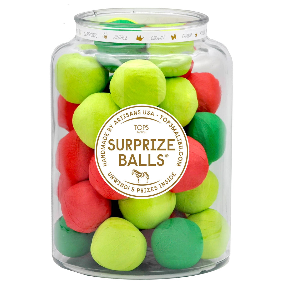 Tops Malibu Mini Surprise Balls - Christmas