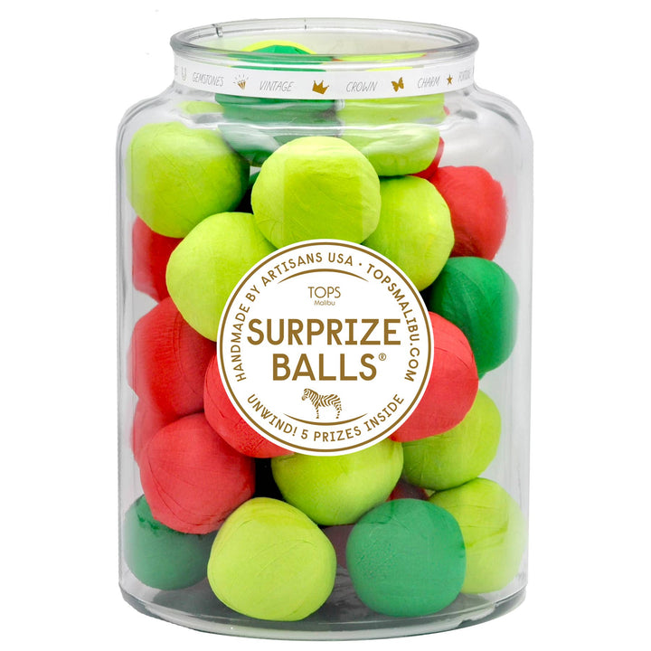 Tops Malibu Mini Surprise Balls - Christmas