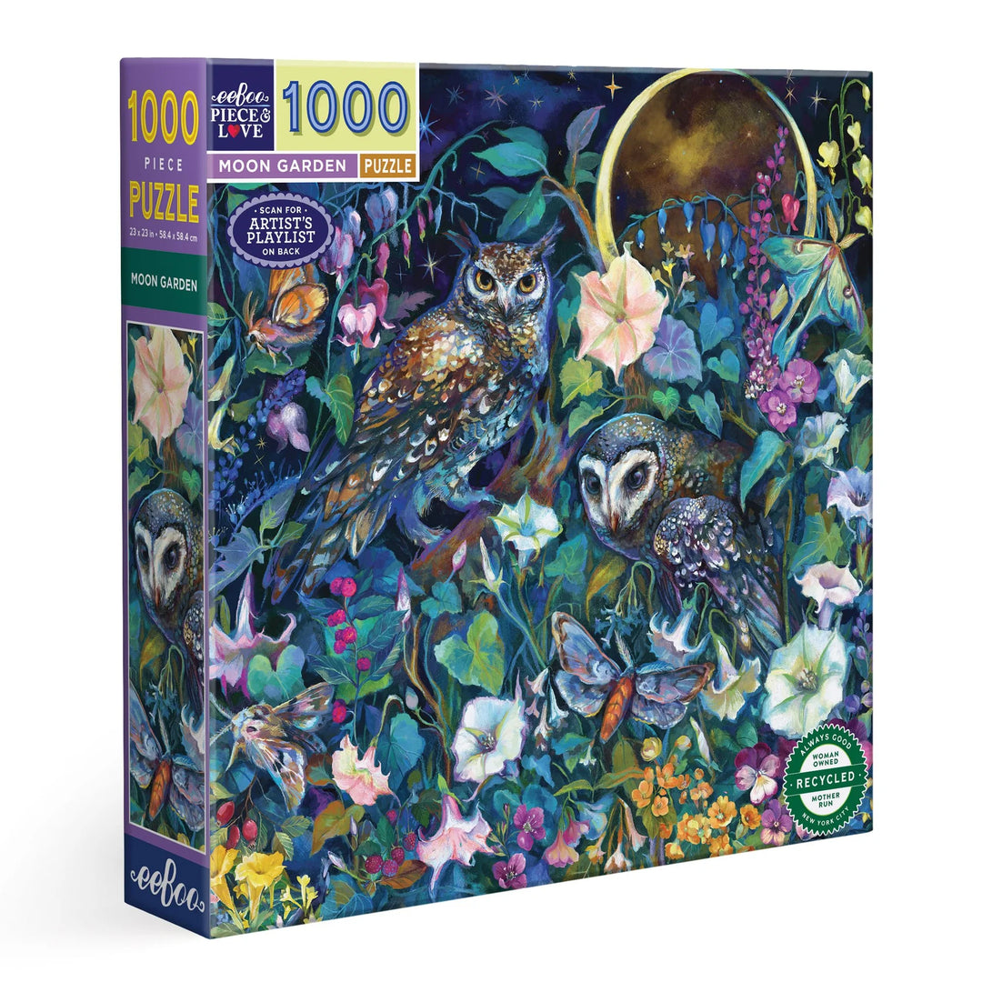 eeBoo Moon Garden 1000 Piece Puzzle