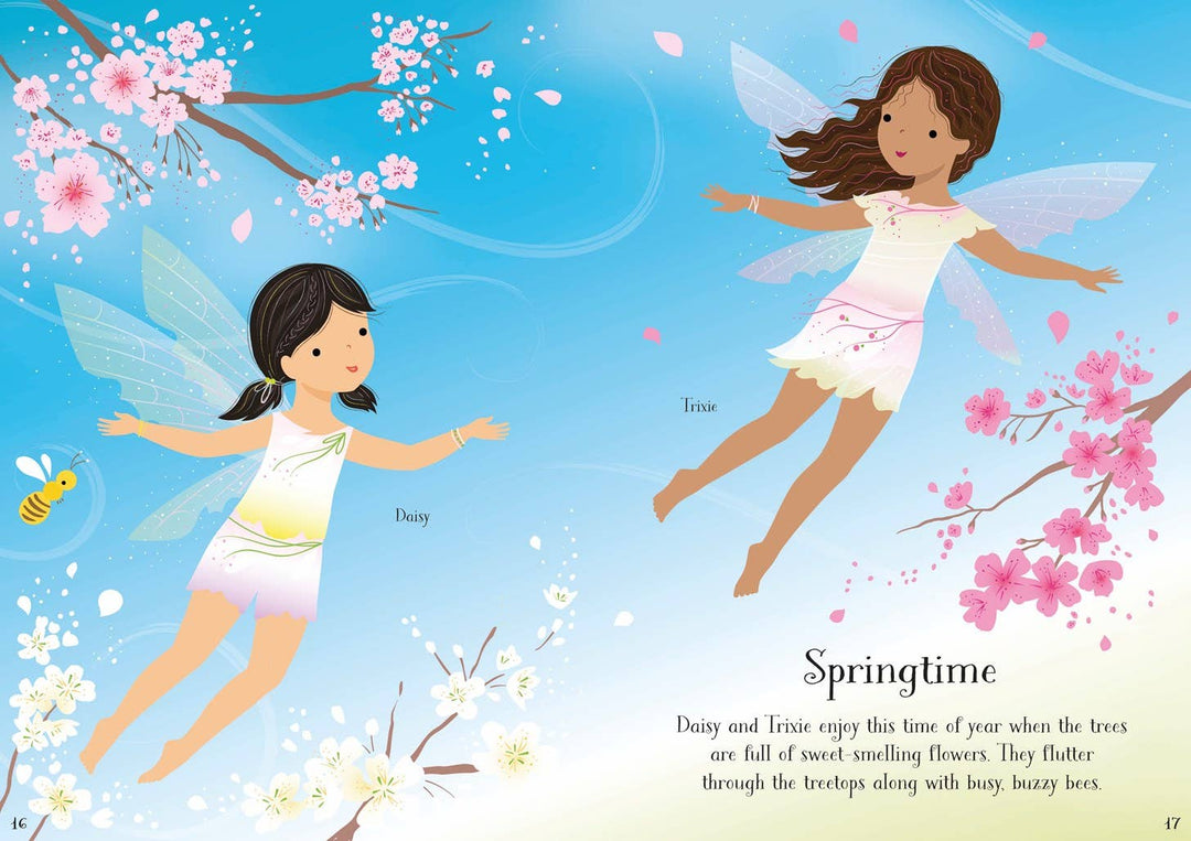 Usborne Little Sticker Dolly Dressing Treetop Fairies