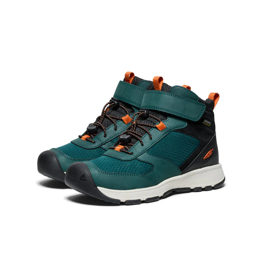 Keen Skua Mid Waterproof Boot - Ponderosa Pine/Gold Flame