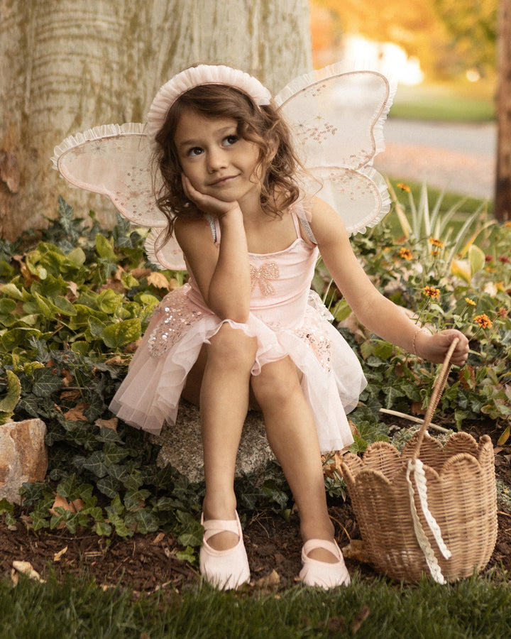 Noralee Ruffle Headband Pink