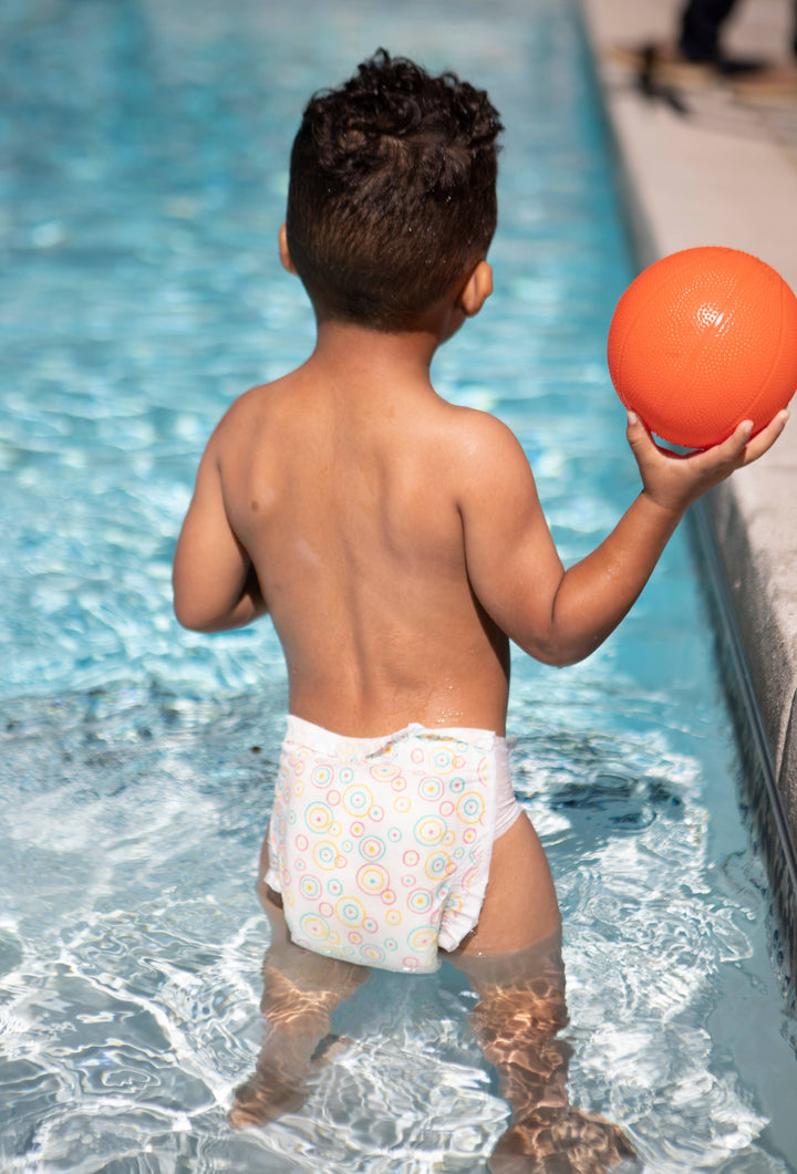 Little Toes Natural Disposable Swim Diapers 12-Pack - Small