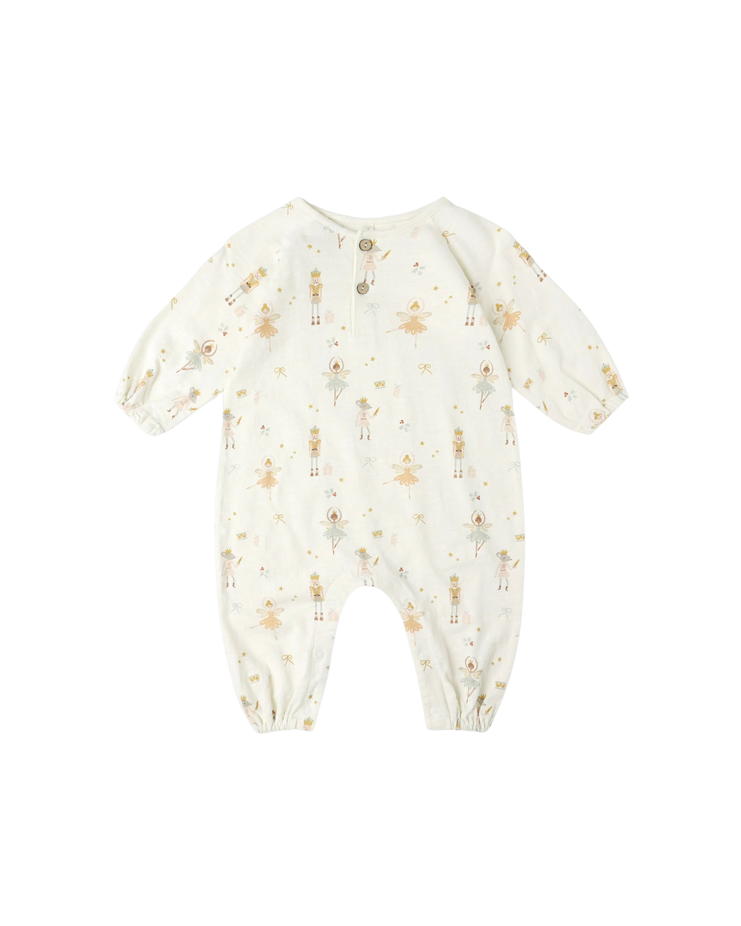 Rylee + Cru Henley Jumpsuit - Nutcracker