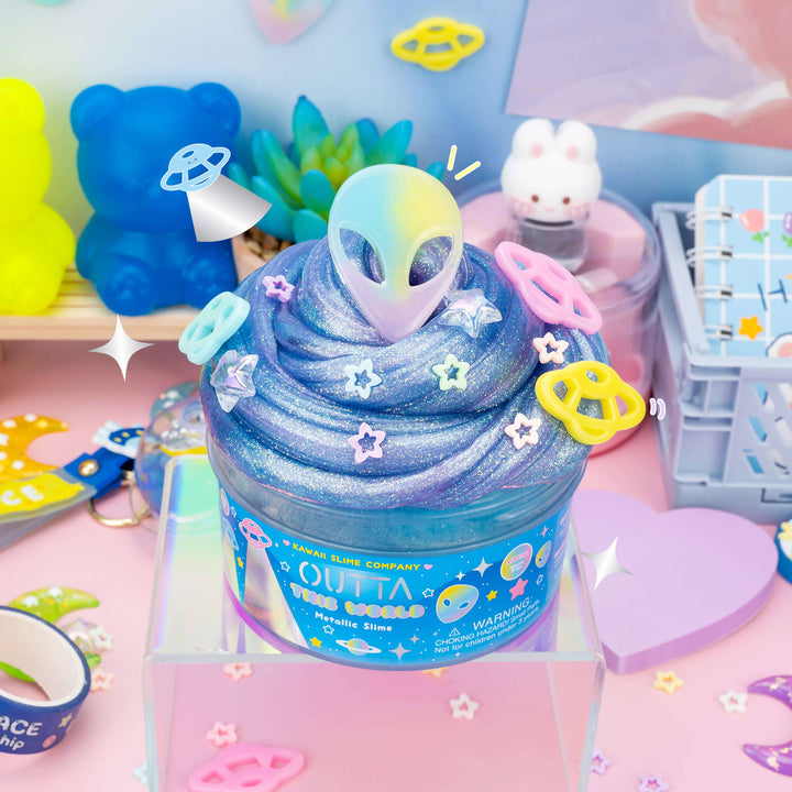 Kawaii Slime Outta This World Metallic Slime