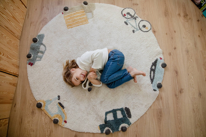 Lorena Canals Washable Rug - Wheels