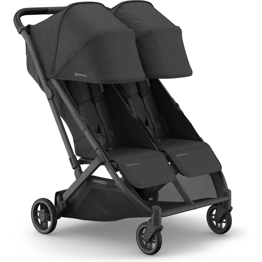 uppababy lucca UPPAbaby Minu Duo Stroller - Jake (Charcoal | Carbon Frame