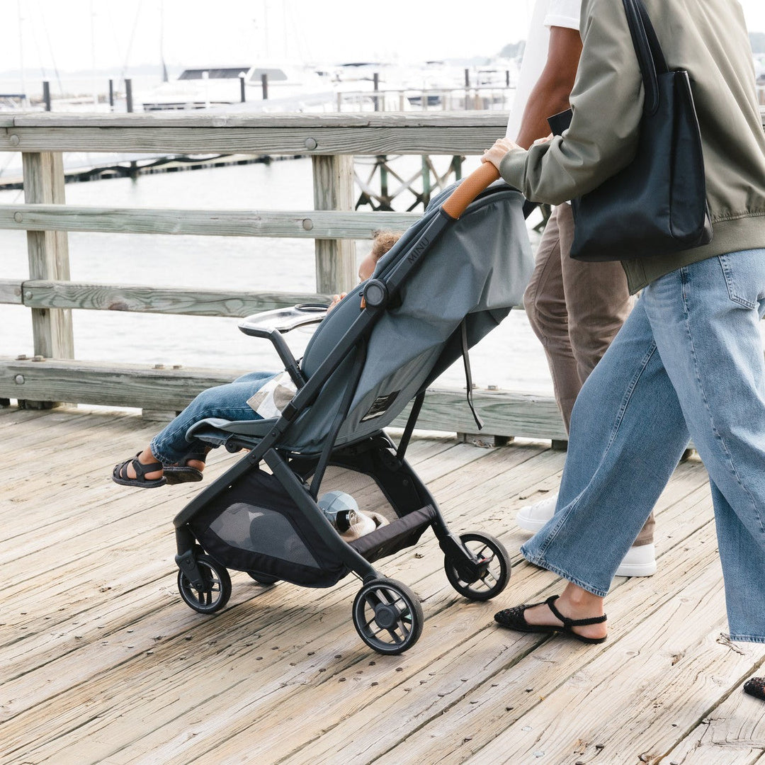 uppababy minu skateboard UPPAbaby Minu V3 Stroller Greyson