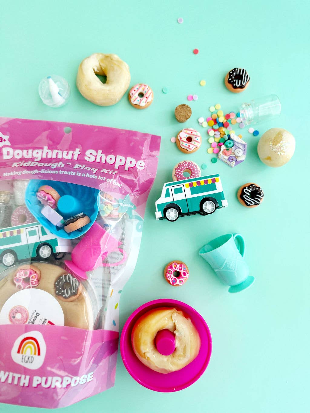 Earth Grown KidDough Doughnut Shoppe KidDough Play Kit