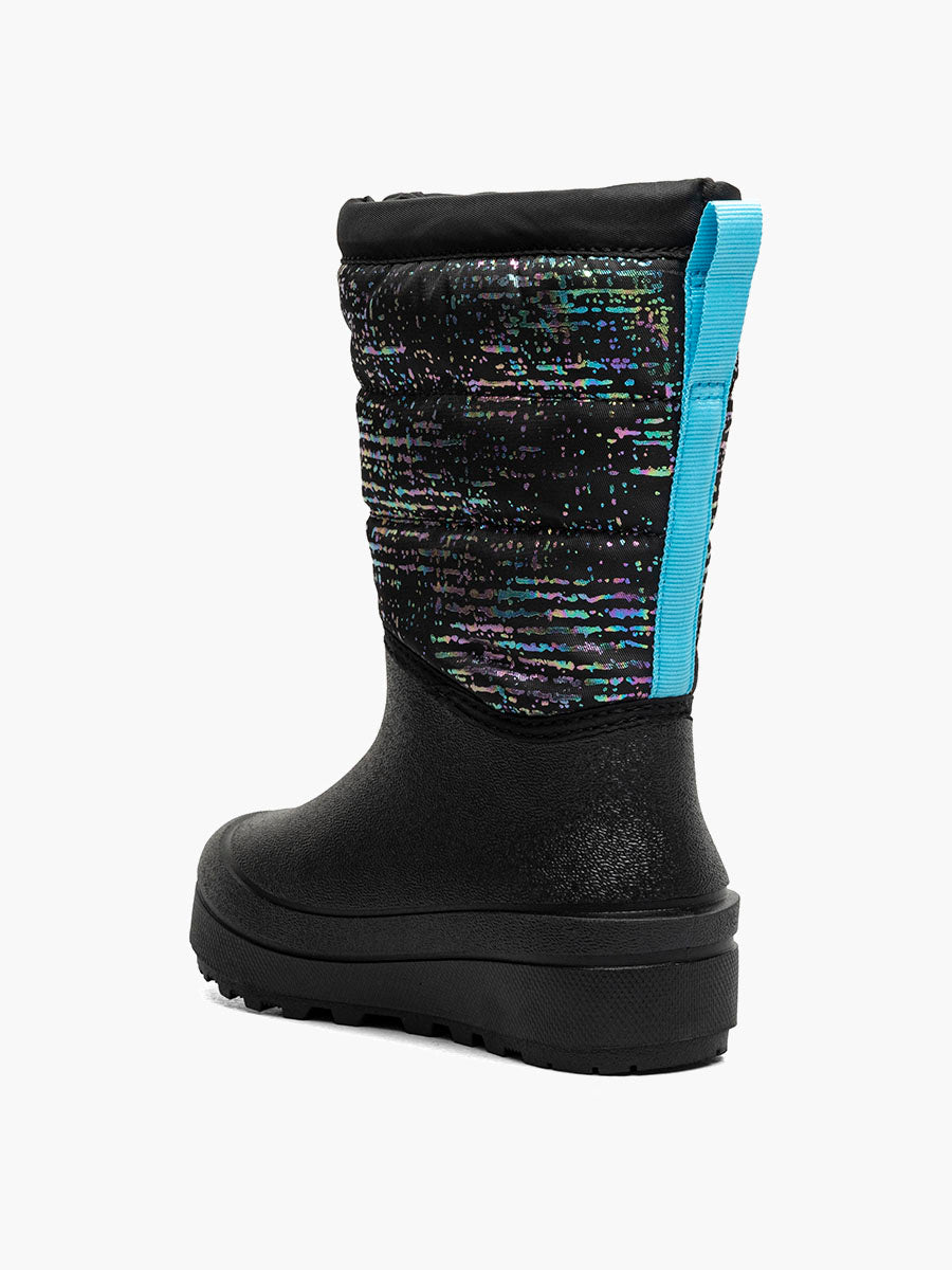 Bogs Snow Shell Zip Boots - Metallic Stripes