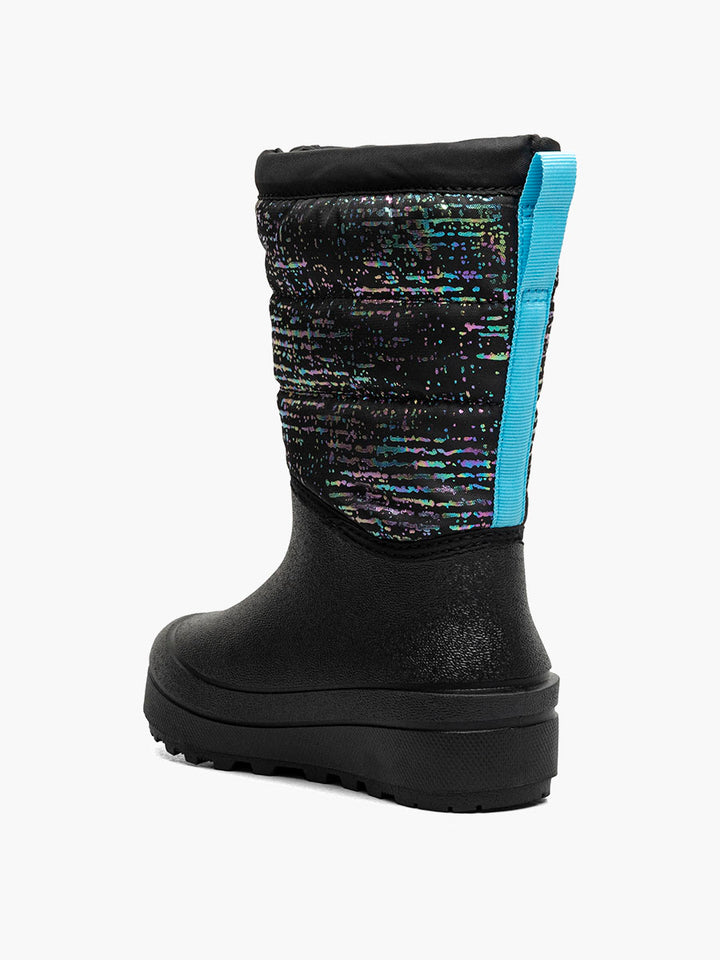 Bogs Snow Shell Zip Boots - Metallic Stripes